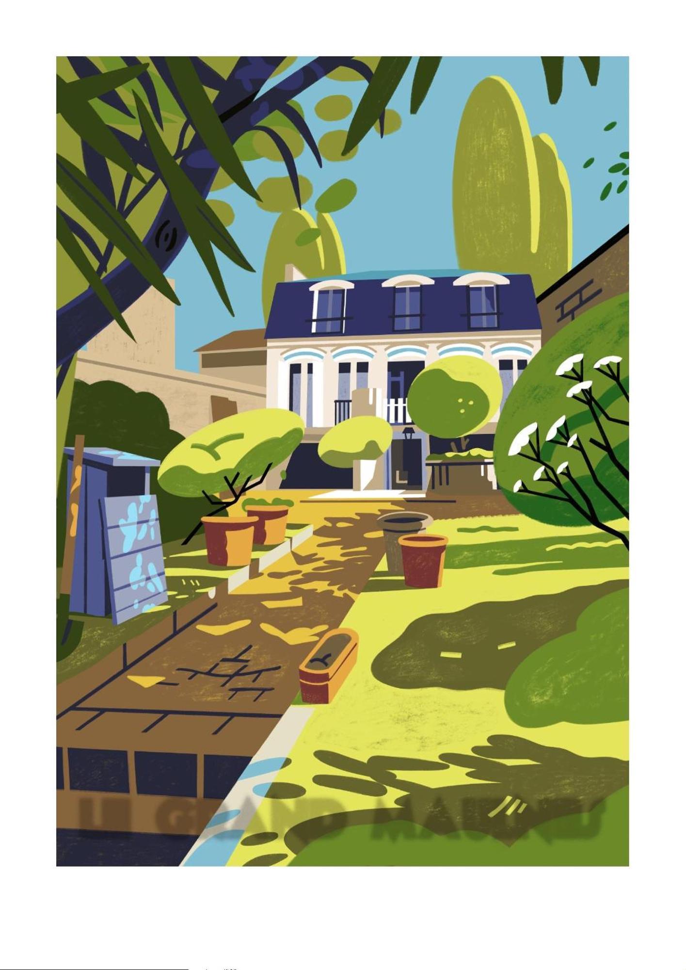 Le Grand Maulnes Bed and Breakfast Paris Eksteriør billede